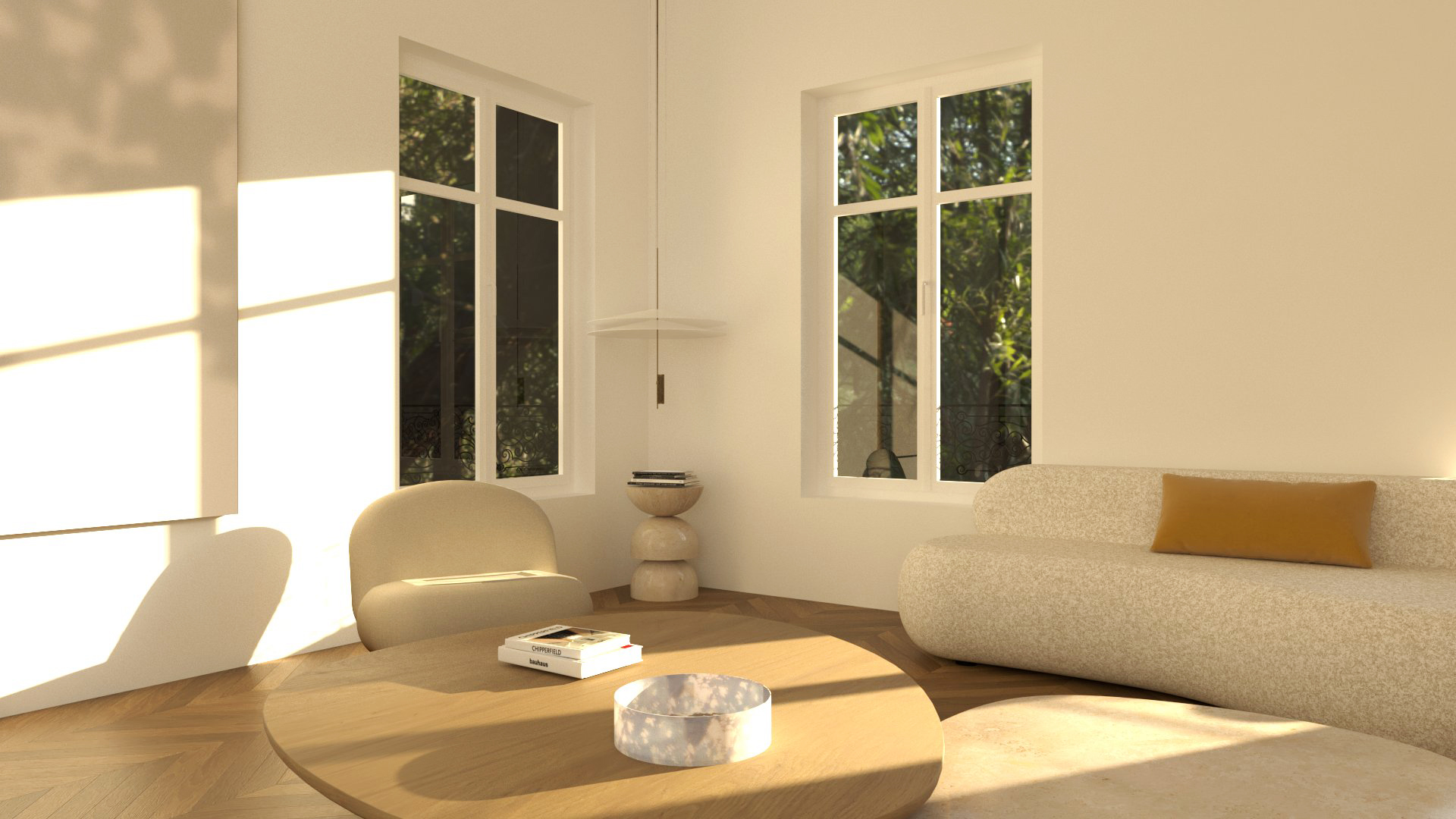 projet de design d'intérieur à Rennes, un appartement particulier contemporain à l'inspiration Art déco