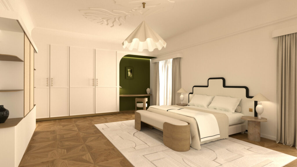 Projet de design d’intérieur et de conception graphique.