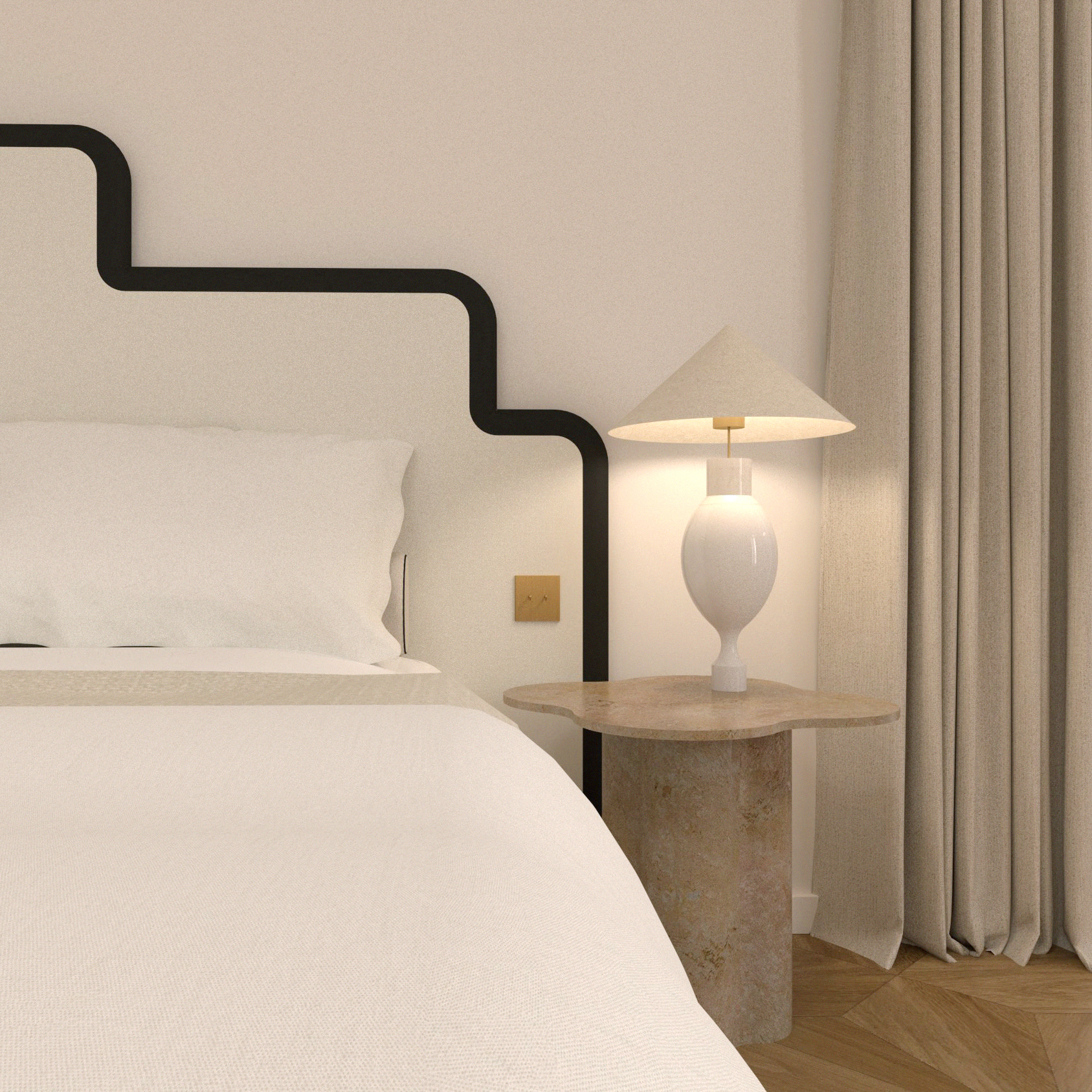Projet de design d’intérieur et de conception graphique.