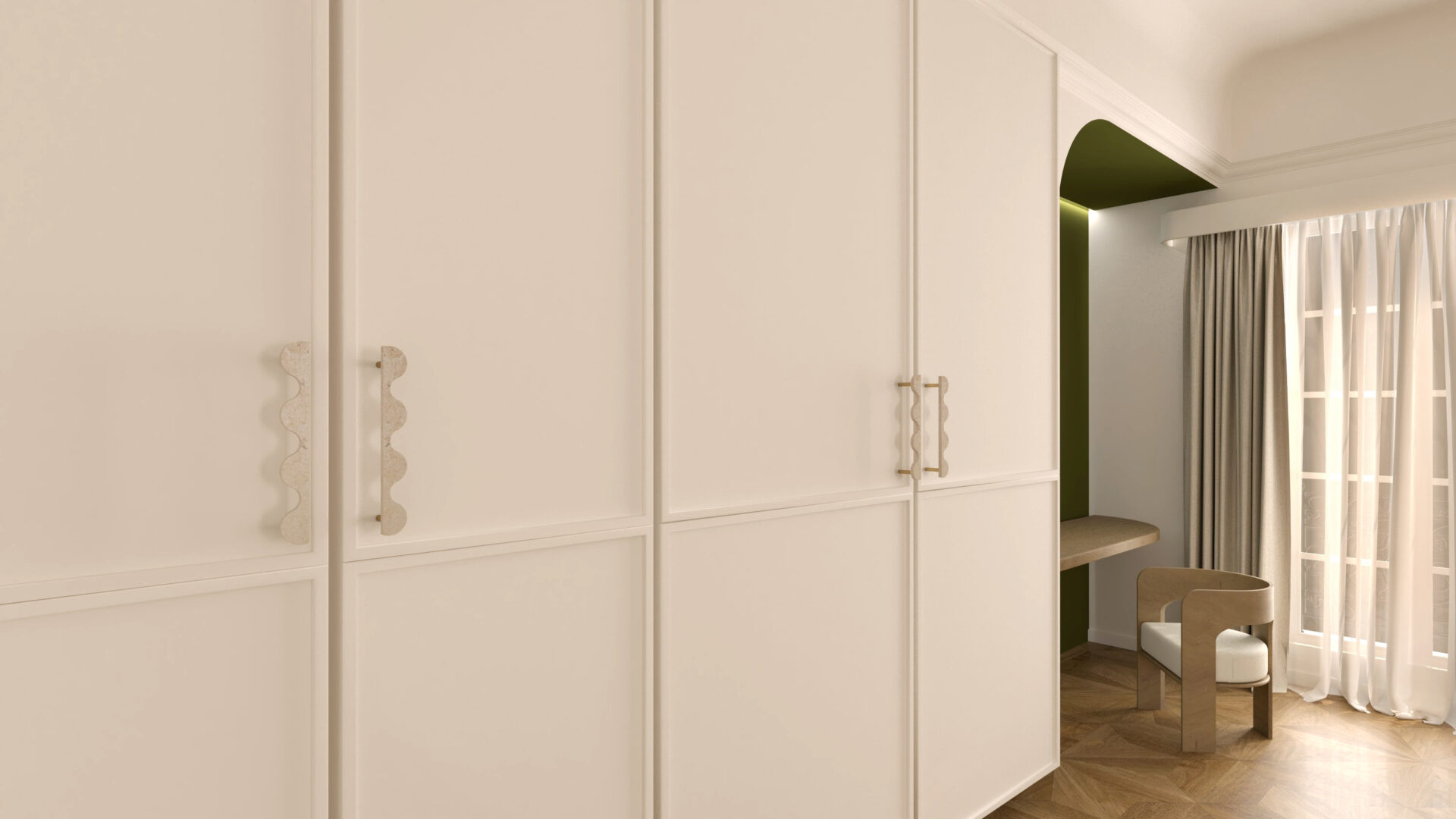projet de design global comprenant du design d'intérieur, design graphique et du design mural à Paris pour un professionnel. Hôtel pour lequel nous avons créé l'identité (logo, charte graphique et supports de communication). La signalétique adaptée à la charte graphique et la décoration, design d'intérieur associée à la nouvelle identité de l'établissement hôtelier.